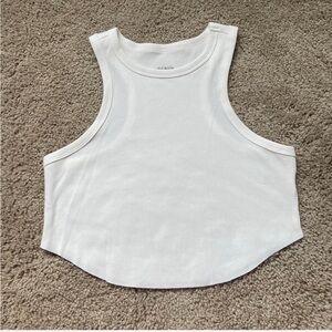 Wild Fable White Crop Top